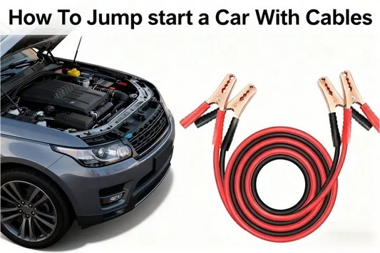 How To Jump start a Car With Cables？