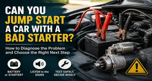 Can You Jump Start a Car With a Bad Starter?