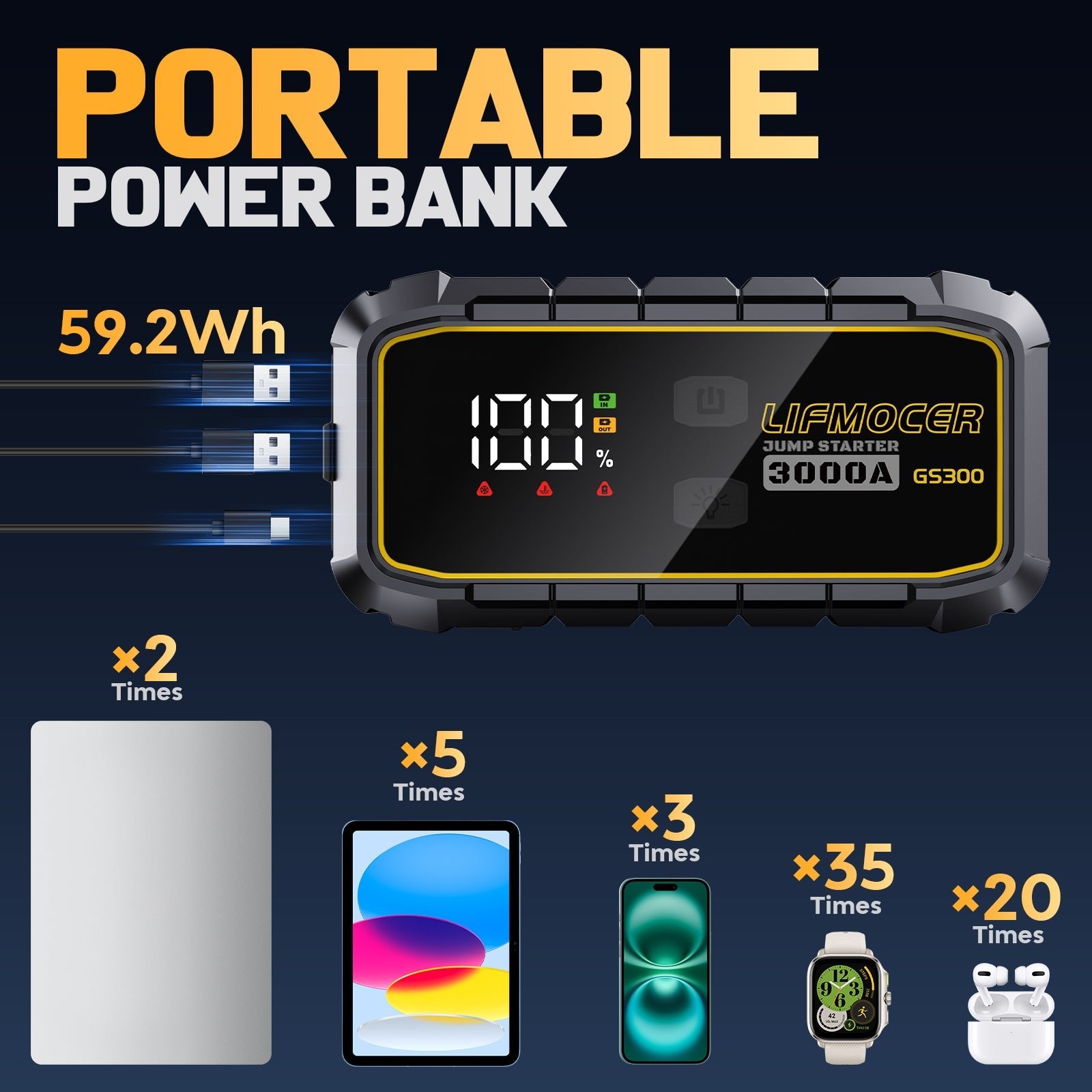 car jumper starter portable