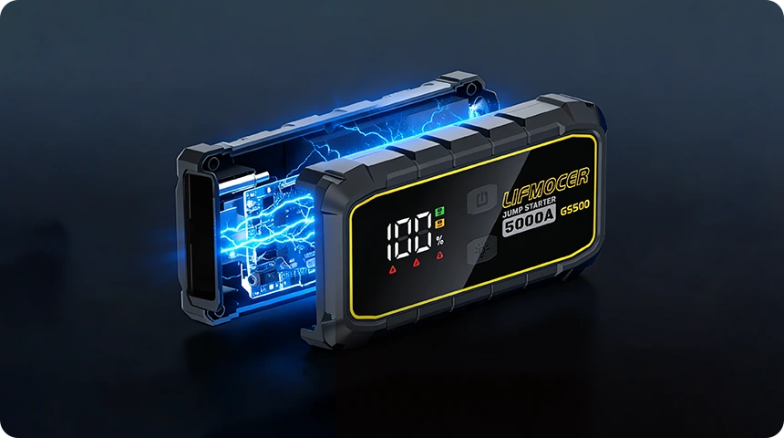 jump starter instant high power output
