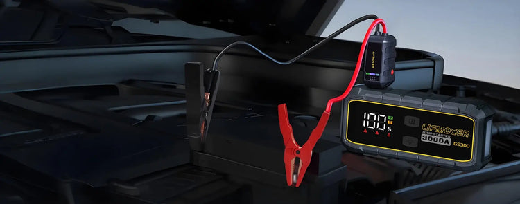 jump starting car