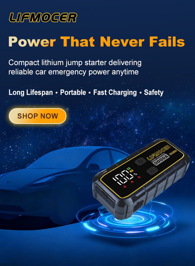 lifmocer car jump starter